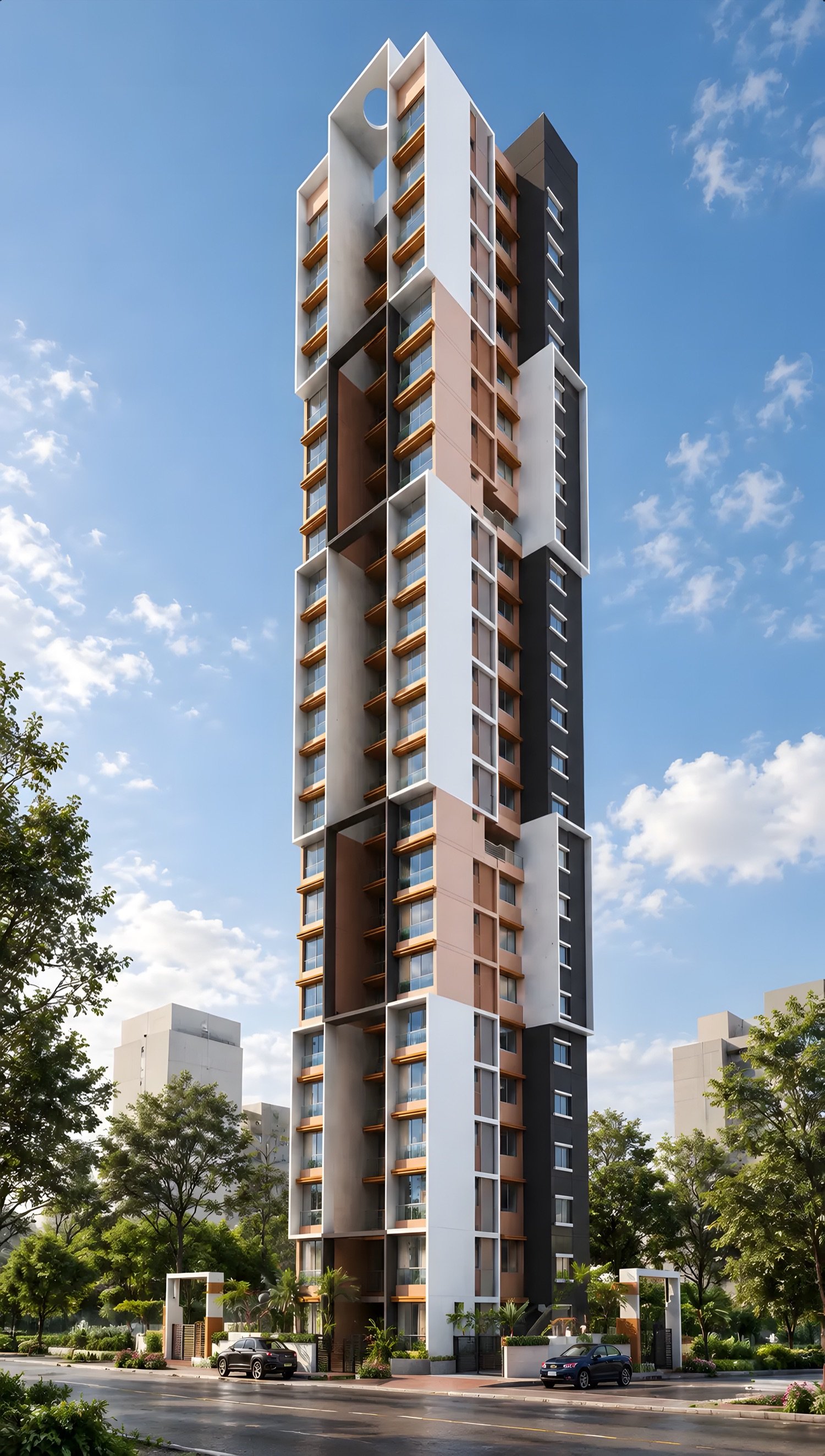 Chunabhatti Residences — project by architect Rakesh Dudwadkar