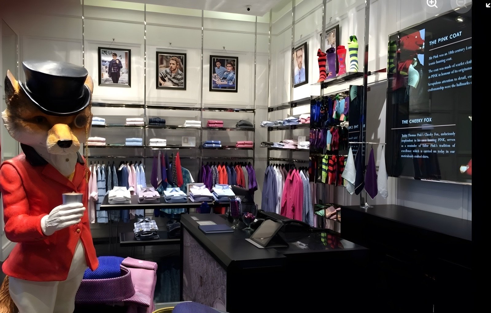 Thomas Pink interior